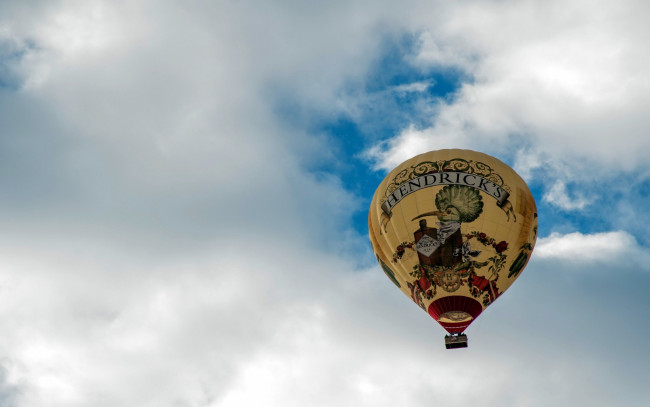 Обои картинки фото авиация, воздушные шары, шар, облака