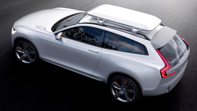 Обои картинки фото volvo xc coupe concept 2014, автомобили, volvo, crossover, 2014, concept, coupe, xc