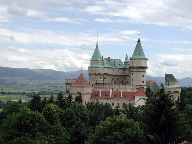 Обои картинки фото slovakia castle bojnicky, города, - дворцы,  замки,  крепости, slovakia, castle, bojnicky