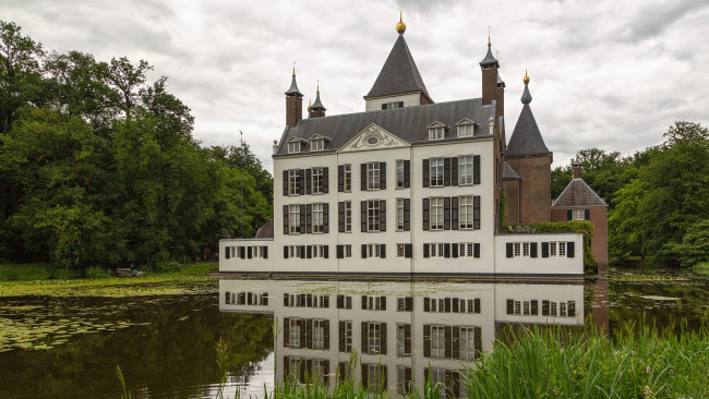 Обои картинки фото renswoude castle, города, замки нидерландов, renswoude, castle