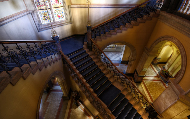 Обои картинки фото интерьер, холлы, лестницы, корридоры