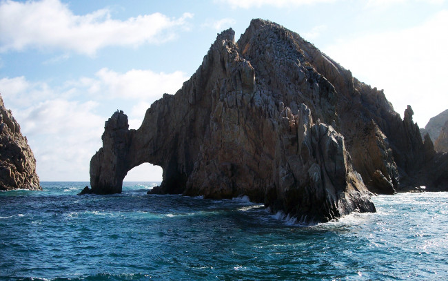 Обои картинки фото el, arco, de, cabo, san, lucas, природа, побережье, скалы, океан
