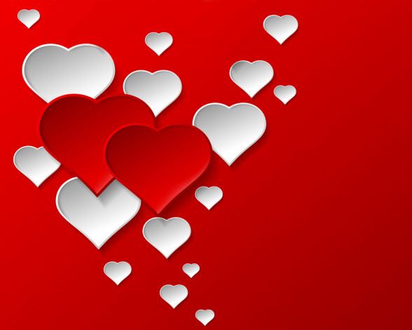 Обои картинки фото праздничные, день святого валентина,  сердечки,  любовь, valentines, romantic, красные, сердечки, любовь, фон, design, hearts