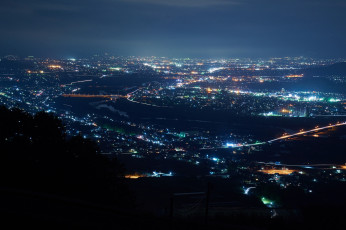 Картинка города -+огни+ночного+города ночь огни город