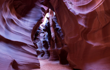 Картинка природа горы аризона каньон антилопы сша ущелье свет краски