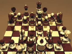Картинка 3д графика другое шахматы