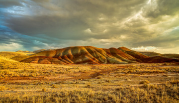 Картинка природа горы john day fossil beds national monument центральный орегон сша