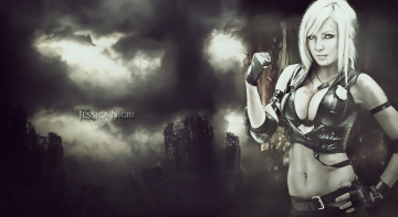 Картинка фэнтези фотоарт apocalypse sonya blade cosplay jessica nigri