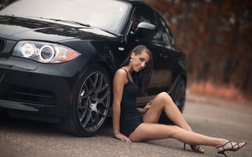 Картинка автомобили -авто+с+девушками голые плечи сидя женщины с автомобилями wallhaven модель bmw