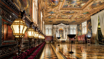 Картинка интерьер дворцы +музеи трей рэтклифф здание свет дворец италия венеция trey ratcliff