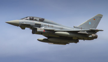 Картинка eurofighter+ef-2000+typhoon авиация боевые+самолёты истребитель