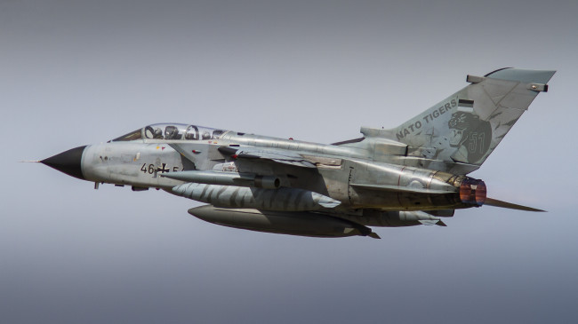 Обои картинки фото tornado ecr, авиация, боевые самолёты, истребитель