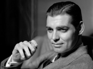 Картинка мужчины clark+gable актер лицо сигарета