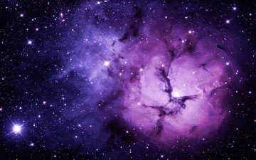 Картинка космос арт туманность звёзды