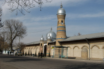 обоя одна из многочисленных мечетей, города, - мечети,  медресе, мечети, медресе, восток, ташкент