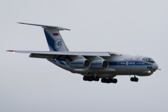 обоя il-76td, авиация, грузовые самолёты, грузовик