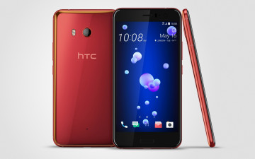 Картинка бренды iphone смартфоны htc u11 на сером фоне 2017