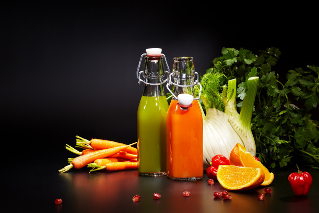 Обои картинки фото еда, напитки,  сок, зелень, фрукты, овощи, сок, напиток