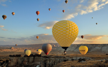 Картинка авиация воздушные+шары шары спорт пейзаж