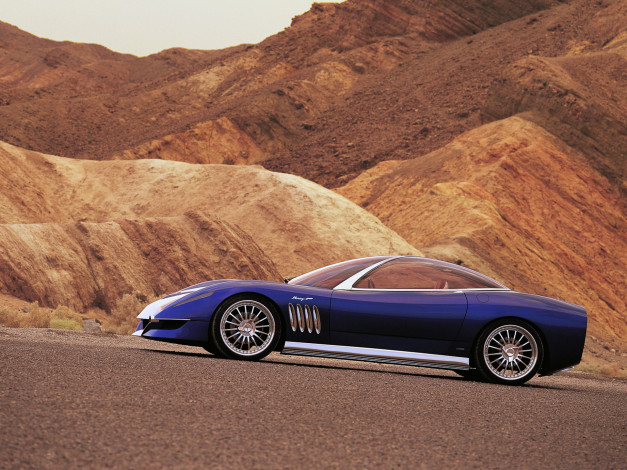 Обои картинки фото corvette moray concept 2003, автомобили, corvette, 2003, concept, moray