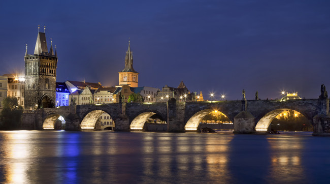 Обои картинки фото vltava river, города, прага , Чехия, простор