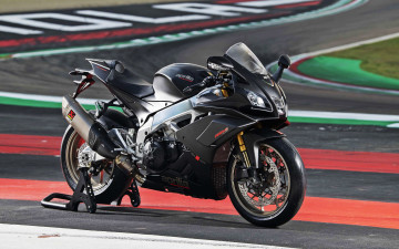Картинка 2019+aprilia+rsv4+1100+factory мотоциклы aprilia rsv4 спортивный мотоцикл супербайк 2019 гоночный трек factory 1100