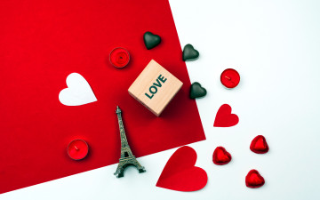 Картинка праздничные день+святого+валентина +сердечки +любовь свечи сердечки надпись