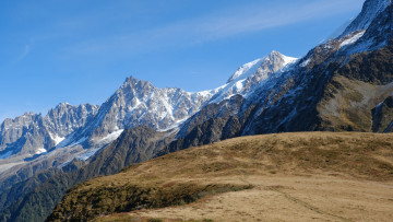 Картинка природа горы вершина сугробы лез уш лезуш ле альпы франция