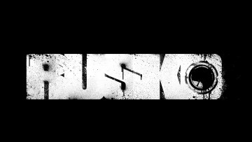 обоя rusko, музыка, другое, пятна, усилитель, надпись