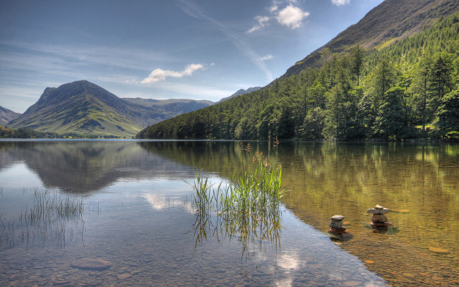 Обои картинки фото the, lake, district, national, park, uk, england, cumbria, природа, реки, озера, озеро, горы