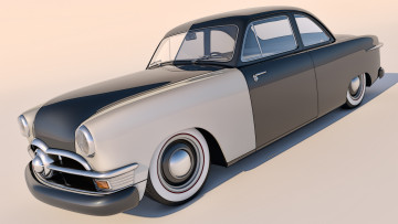 Картинка автомобили 3д 1950 ford club coupe