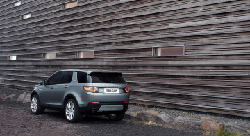Картинка автомобили land-rover discovery land rover l550 luxury hse sport 2015г серый