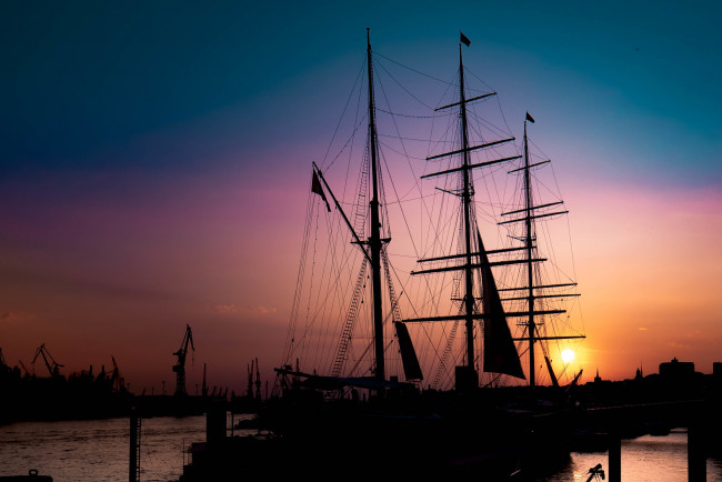 Обои картинки фото amerigo vespucci, корабли, парусники, паруса, мачты