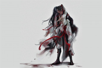 Картинка аниме mo+dao+zu+shi вэй усянь лань ванцзы кровь