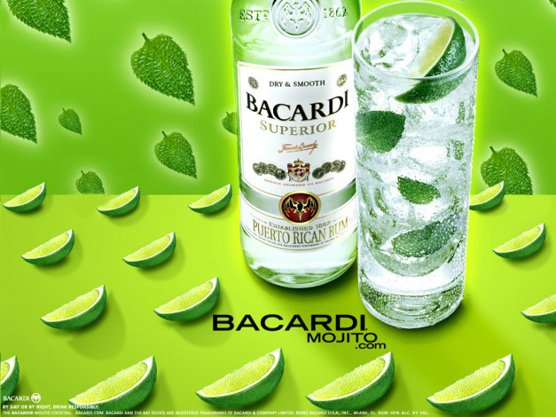 Обои картинки фото бренды, bacardi