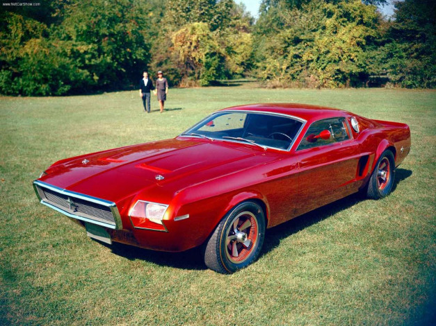Обои картинки фото ford, mustang, mach1, concept, 1965, автомобили