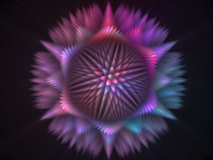 Картинка 3д графика fractal фракталы фон фрактал