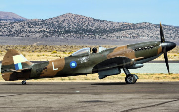 Картинка авиация боевые самолёты самолёт spitfire