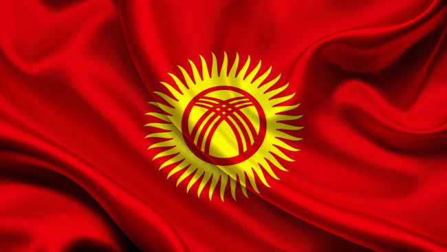 Обои картинки фото киргизия, разное, флаги, гербы, флаг, киргизии
