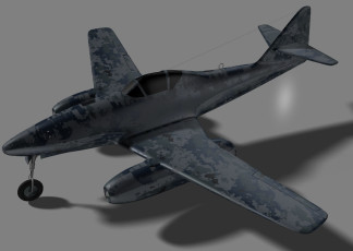 Картинка 3д+графика моделирование+ modeling самолет