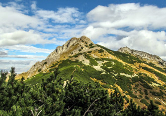 Картинка природа горы гора облака вершина
