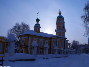Картинка кострома церковь алексея Человека божиего зима города православные церкви монастыри