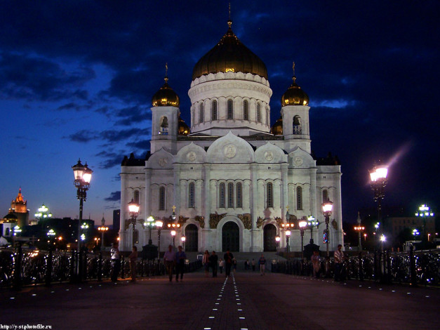 Обои картинки фото москва, храм, христа, спасителя, города, россия