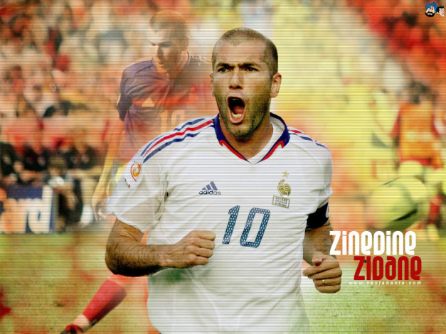 Обои картинки фото zidane, спорт, футбол