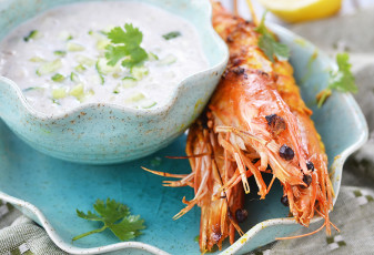 Картинка еда рыбные+блюда +с+морепродуктами крем суп креветки