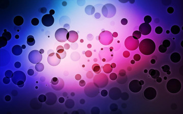 Картинка 3д+графика абстракция+ abstract круги пузыри