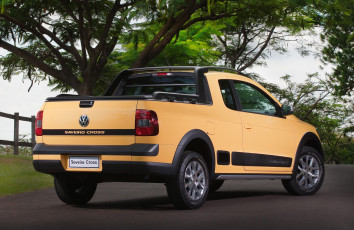 обоя volkswagen saveiro cross 2013, автомобили, volkswagen, saveiro, cross, 2013