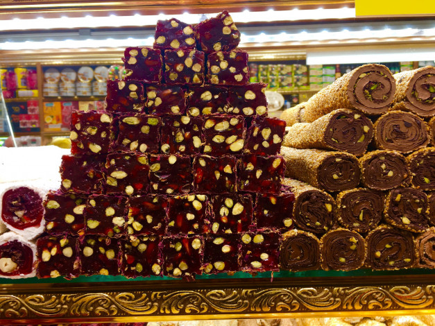 Обои картинки фото еда, конфеты,  шоколад,  сладости, сладости, турецкие