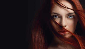 Картинка девушки -unsort+ лица +портреты рыжая лицо