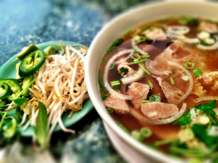 Картинка еда первые+блюда вьетнамская кухня суп